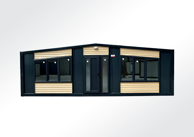 Wohncontainer mit Satteldach