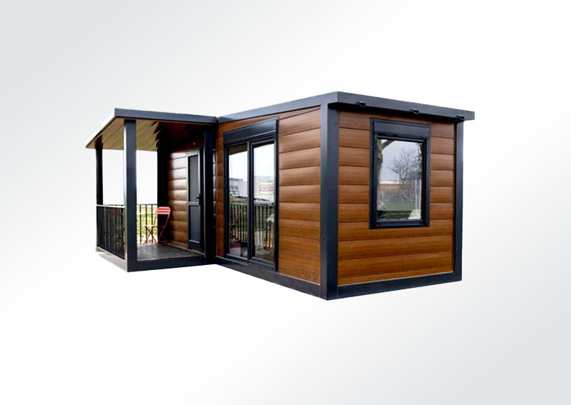 Wohncontainer mit Terrasse